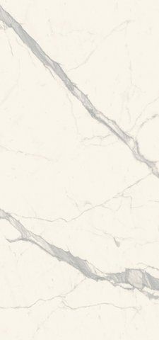 Керамограніт Sapienstone Calacatta Statuario book-match (віддзеркалена) 3200x1600x12 мм SSP3216601G фото