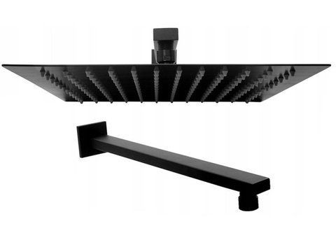 Верхній Душ REA Ultra Slim Square 30x30 Чорний МАТ REA-P0650 1884 фото