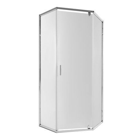 Душова кабіна Qtap Scorpio CRM10115-AC6 100x100 см, скло Clear 6 мм, покриття CalcLess, без піддона SD00045265 фото