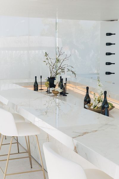Керамограніт Neolith ABU DHABI WHITE CLASSTONE DECOR POLISHED 3200x1600x12 мм 104950 фото