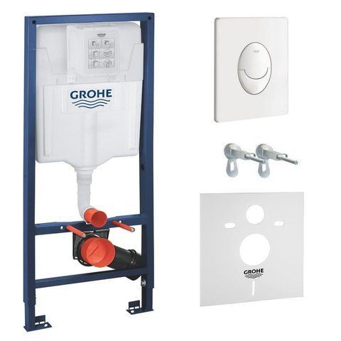 Інсталяція для унітаза GROHE RAPID SL 38722001+37131000, білий 62711 фото
