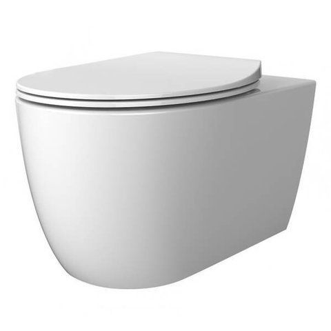 Унітаз підвісний Devit Acqua NEW 3020155 безобідковий з сидінням soft-close 464869 фото
