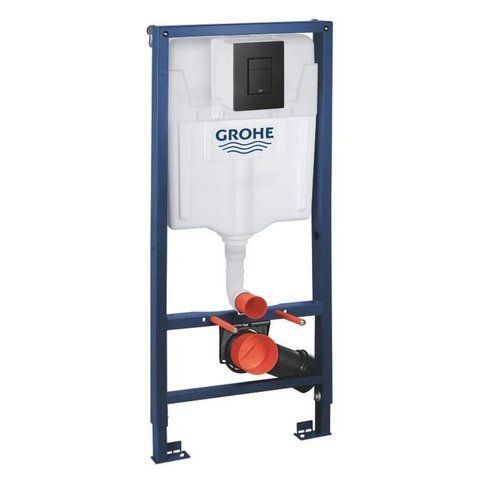 Інсталяція для унітаза GROHE SOLIDO 38811KF0, чорний 86357 фото