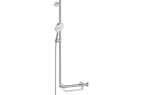 Душовий набір Raindance Select S 120/110 см 3Jet Left White/Chrome (26325400) NAVARA47551 фото