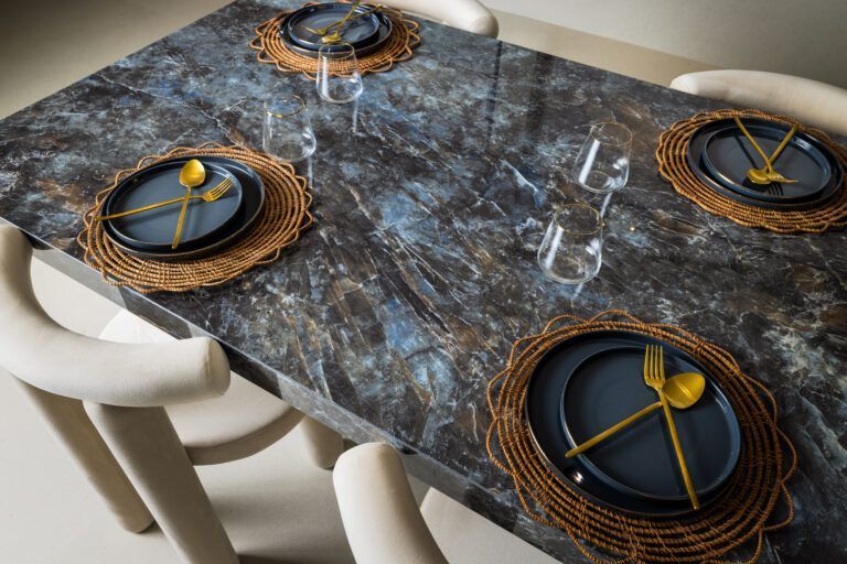 Великоформатний керамограніт Ascale Labradorite Royalblue 3197x1597мм, 6мм DS-ASC-AMZ-LBR-RBLU фото