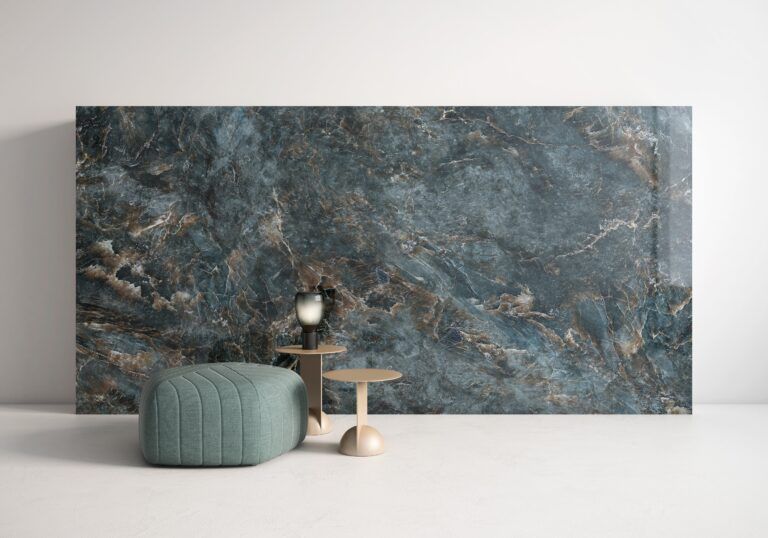 Великоформатний керамограніт Ascale Labradorite Royalblue 3197x1597мм, 6мм DS-ASC-AMZ-LBR-RBLU фото