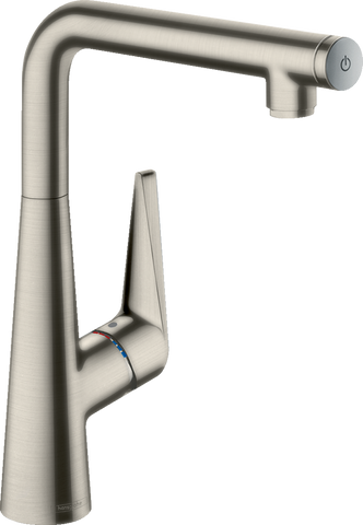 Змішувач для кухонної мийки HANSGROHE TALIS SELECT 72820800, нержавіюча сталь 49447 фото