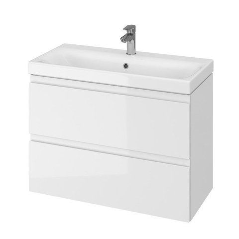 Тумба з умивальником CERSANIT MODUO UN509-044, В06 SLIM 80, білий 800003213 фото