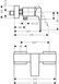 Змішувач Metropol для душу Matt Black (32560670) NAVARA30602 фото 2