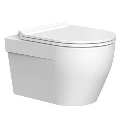 Унітаз підвісний Devit Laguna 3020110 Clean Pro з сидінням soft-close, quick-fix 413607 фото