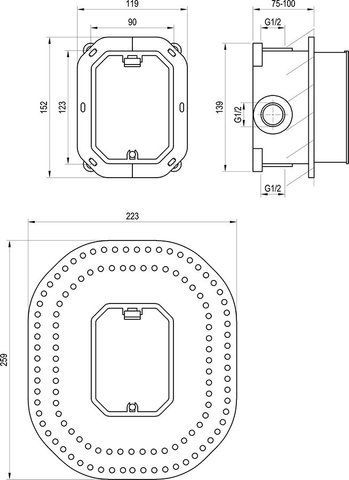 RB 070.50 Вмонтований механізм R-box X070052 фото