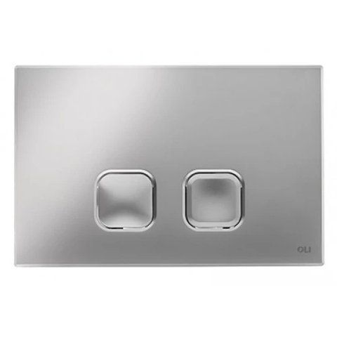 Кнопка Plain до інсталяції, хром OLI 120/80 070827 070827 фото