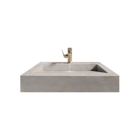 Раковина з керамограніту DSALO001 Teo Ceramics Majestic Cream F P R Satin dsrk583599108 фото