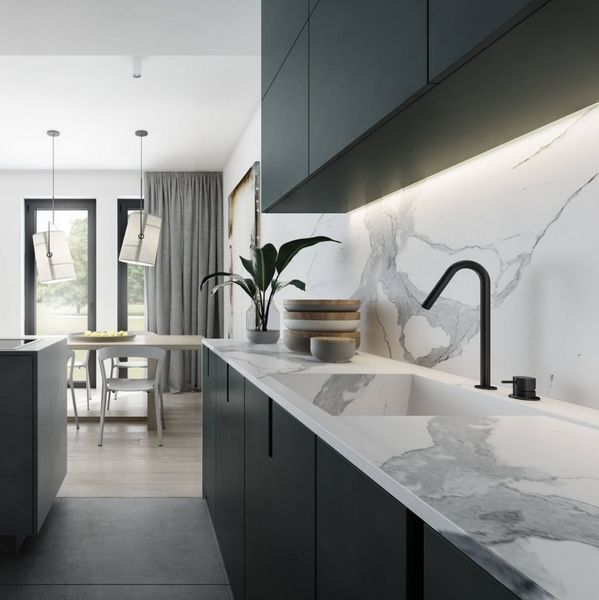Керамограніт Laminam Naturali Statuario Altissimo lucidato 100x300, 5,6мм 00000127202 фото