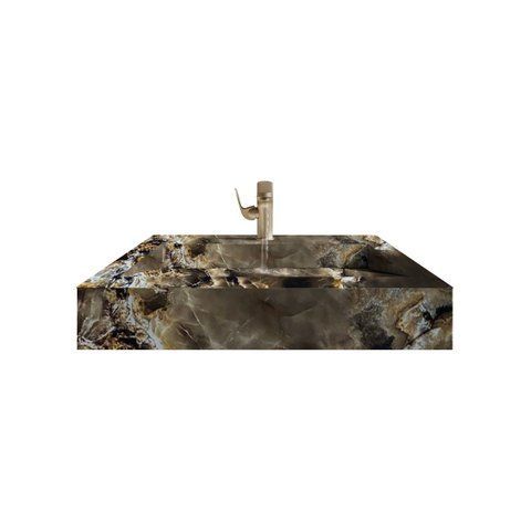Раковина з керамограніту DSALO001 Teo Ceramics Itaka Black F P R Full lappato dsrk583599703 фото