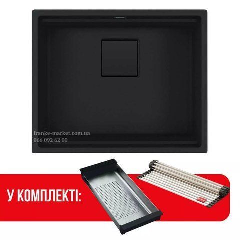 Мийка Franke KNG 110-52 Black Edition 125.0732.283 125.0732.283 фото