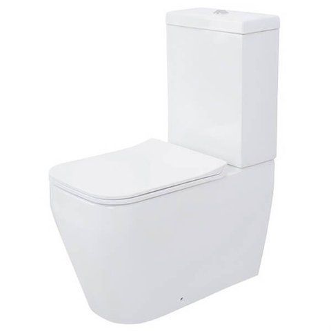 Унітаз-компакт Devit Optima 3110140 безобідковий з кришкою Soft-Close 532550 фото