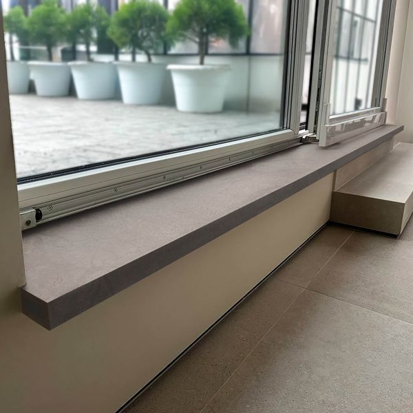 Підвіконник керамічний Allore Group Hamburg Taupe Sami Lapp 35x60 dspvk583599100 фото